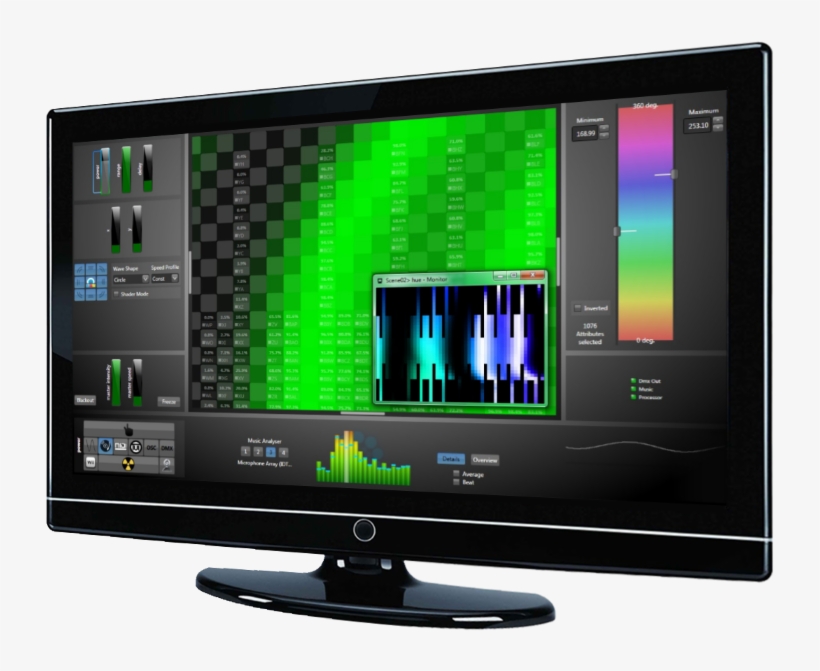 Lightjams Dmx Software User Interface - Dmx Software, transparent png download