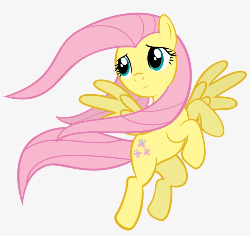 Fluttershy By Thenaro-d4uogss - Little Pony Gif Png, transparent png download