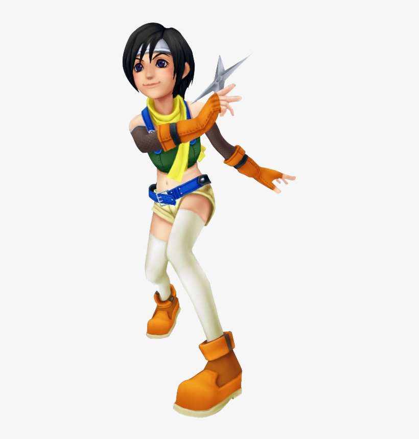 Yuffie Kh - Yuffie Kingdom Hearts Jump, transparent png download