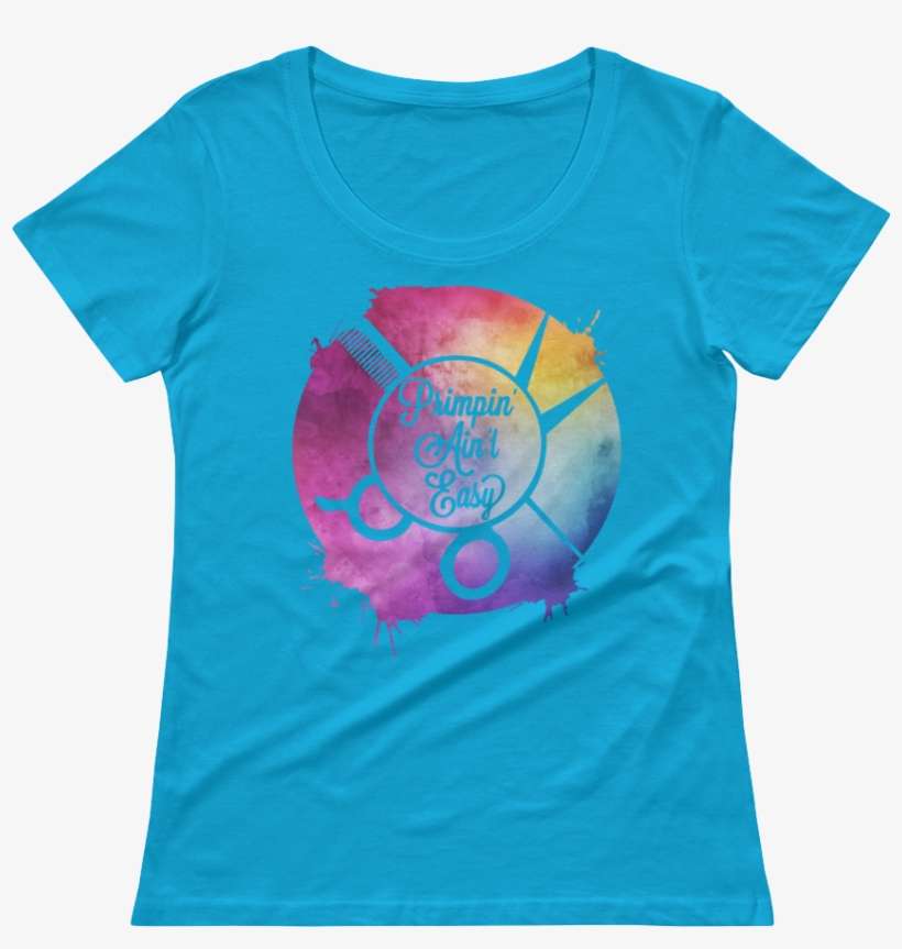 Primpin' Ain't Easy Watercolor Design T-shirt - Supernatural Saving People Hunting Things Funny Vday, transparent png download