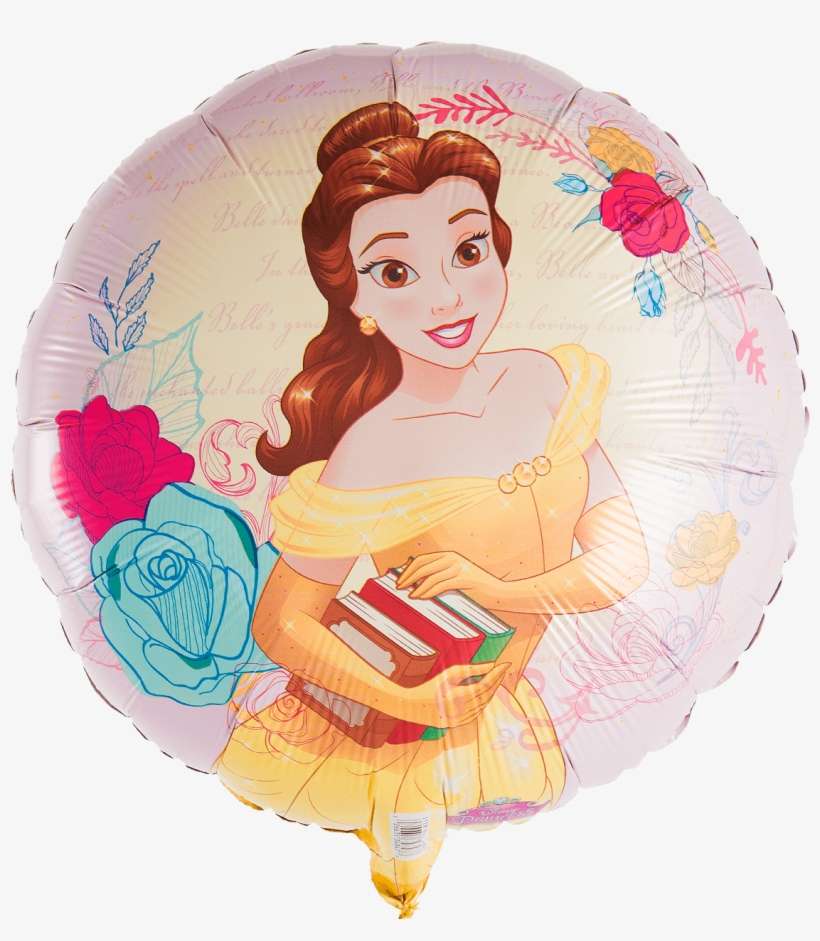 Belle 18"balloon - Beauty And The Beast Belle Cartoon, transparent png download