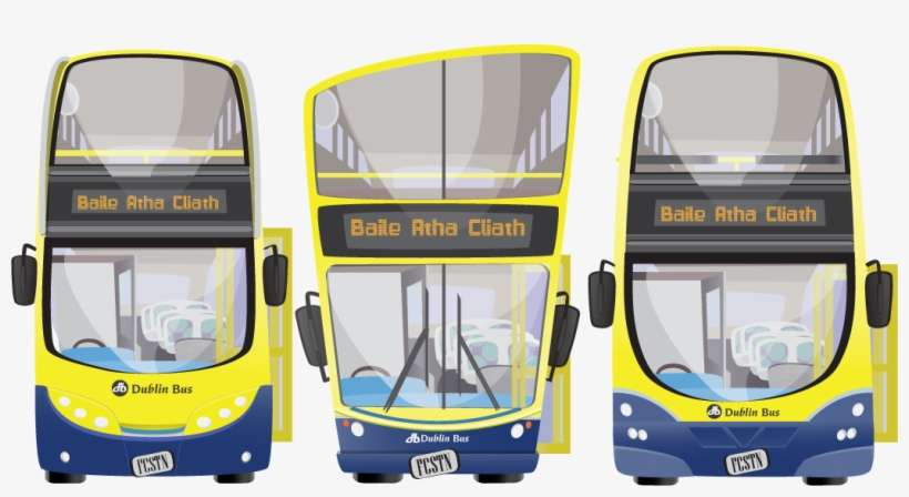 Dublin Bus - Dublin, transparent png download