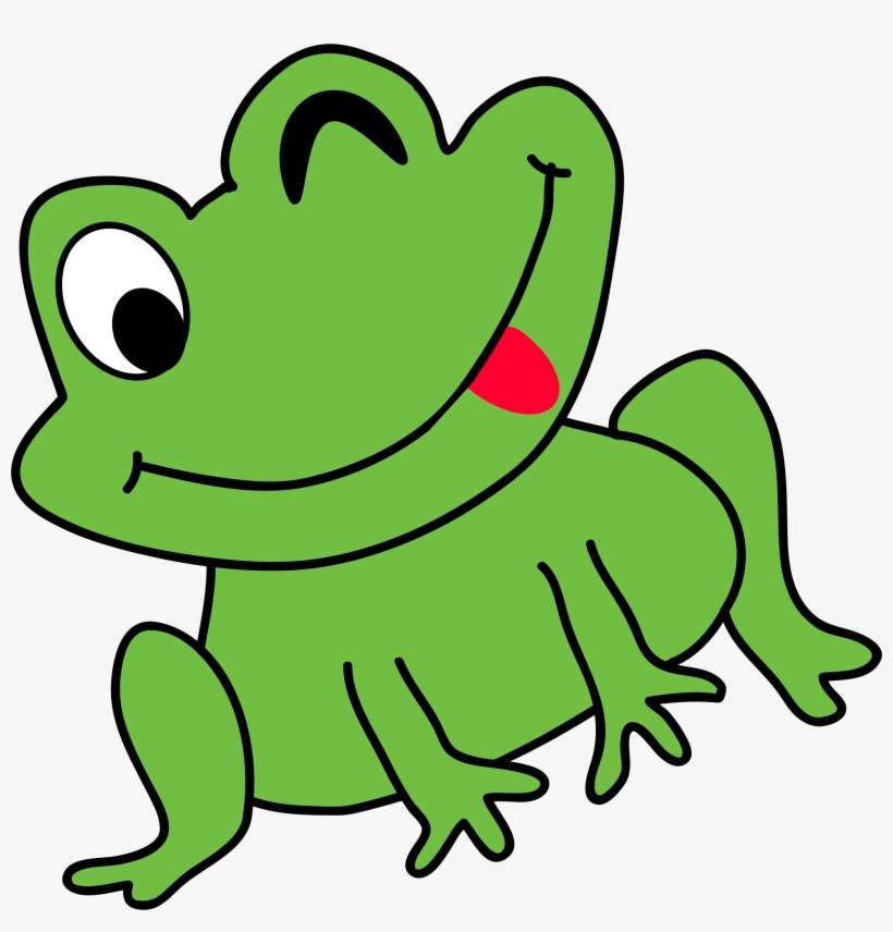 This Free Icons Png Design Of Funny Frog, transparent png download