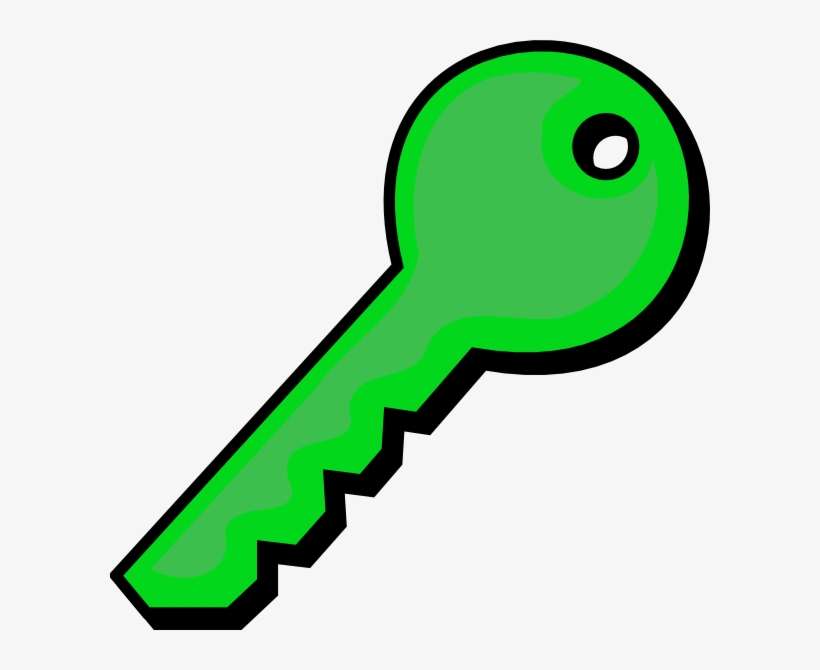 Small Key Clip Art Green PNG Image Transparent PNG Free Download on SeekPNG
