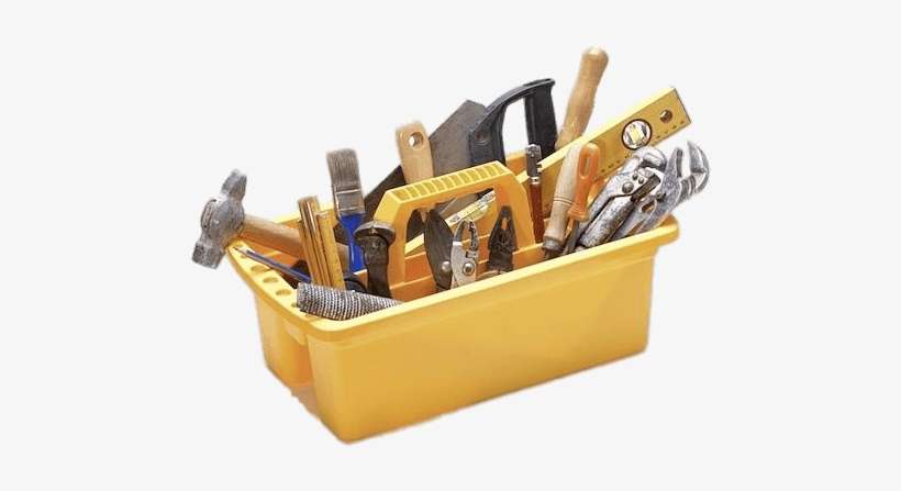 Tools In Yellow Holder - Faster, Cheaper, Better: Running A Successful Business, transparent png download