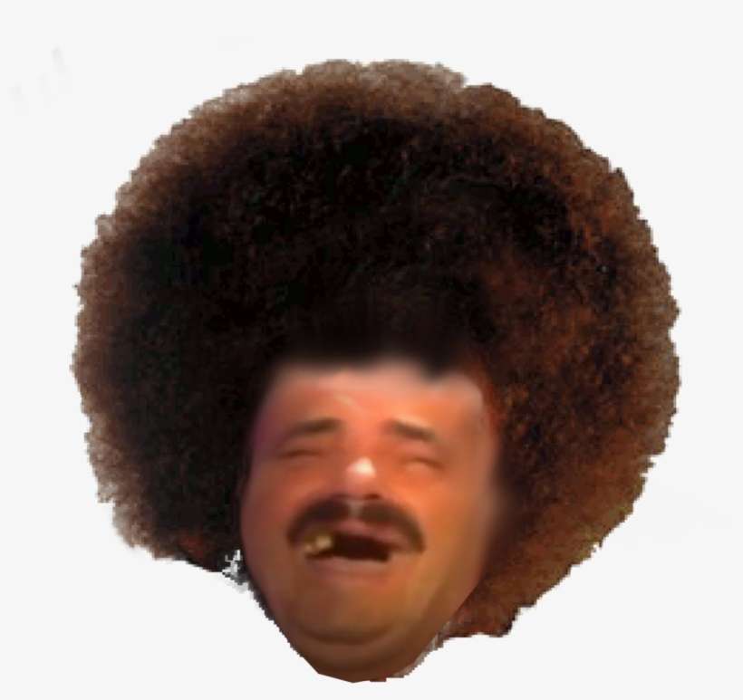 Sticker De Bobross Sur - Bob Ross Head Png, transparent png download