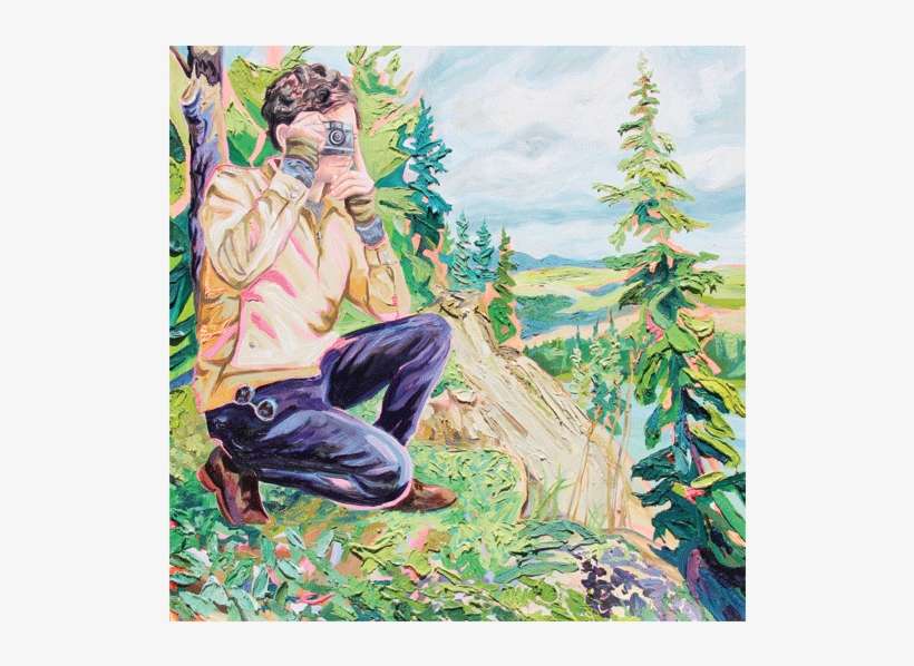 Sarah Carlson, Is That A Bear, Oil And Acrylic On Panel - Panel Painting, transparent png download