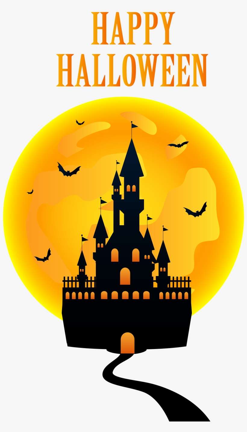 Castle Halloween Png, transparent png download