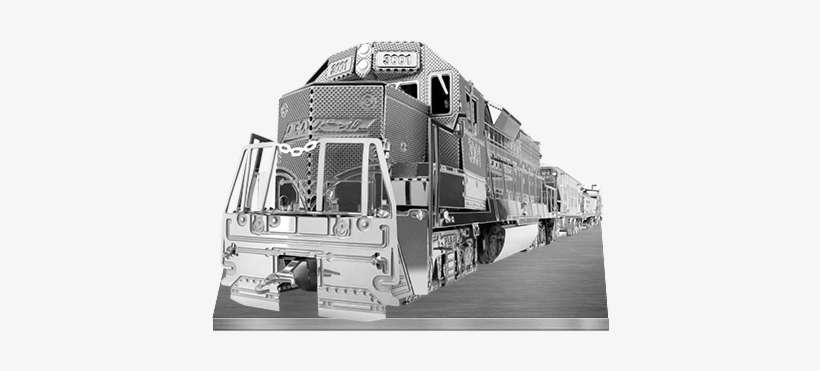 Picture Of Freight Train - Metal Earth: Freight Train Gift Box - Model Kit, transparent png download