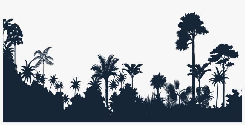 Gamble Beast - Jungle Tree Silhouette Png, transparent png download