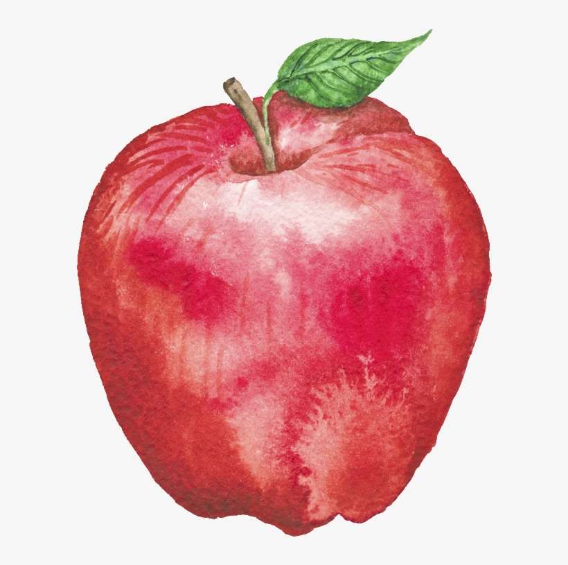 Red Hand Drawn Cartoon Transparent Fruit Png - Fruit, transparent png download