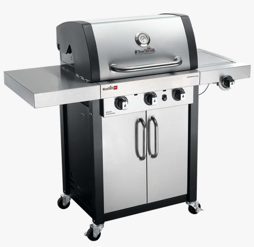 Char Broil Commercial Burner Gas Grill - Char-broil Gas Bbq & Grill 466242515 Tru-infrared, transparent png download