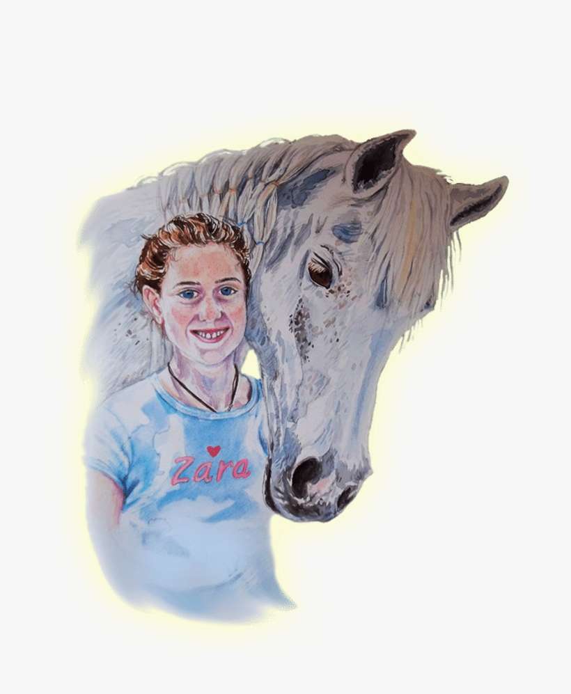 Human & Pet Custom Portraits - Foal, transparent png download