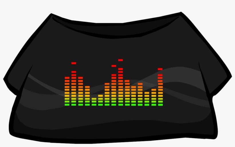 Electro T-shirt Clothing Icon Id 4102 - Rock T Shirt Club Penguin, transparent png download