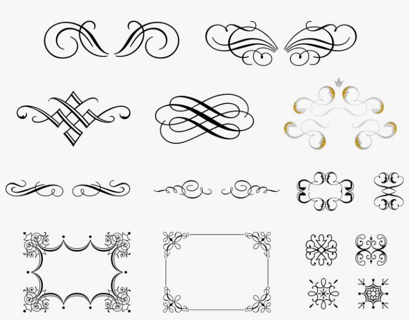 Vignettes, Borders And Swashes - Poems For Our Grandchildren, transparent png download