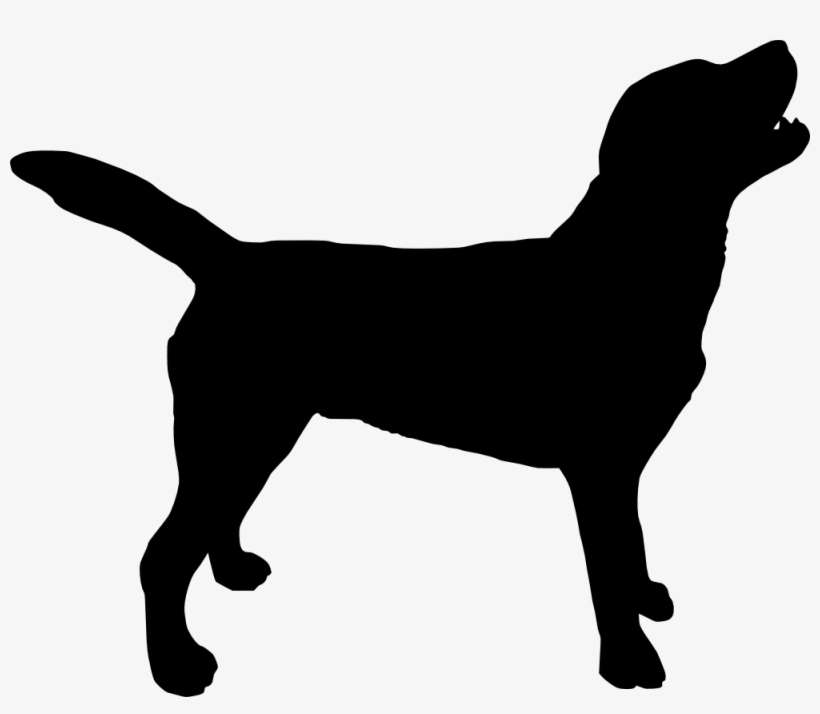 Free Download - Dog Silhouette Transparent Background PNG Image