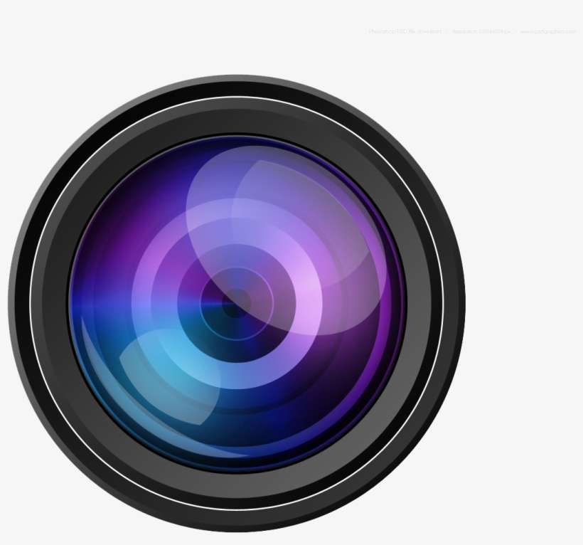 Video Camera Lens Png Transparent Image - Transparent Background Lens Png, transparent png download