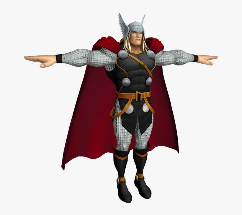 Download Zip Archive - Thor Marvel Vs Capcom 3, transparent png download