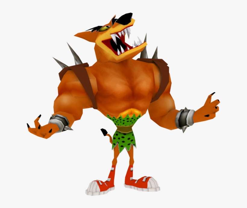 Wrath Of Cortex Tiny Tiger - Crash Bandicoot Tiny The Tiger, transparent png download