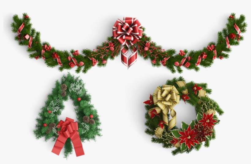 Christmas Christmas Wreath Wreath Wreath W - Christmas Decorations Filipino Style, transparent png download