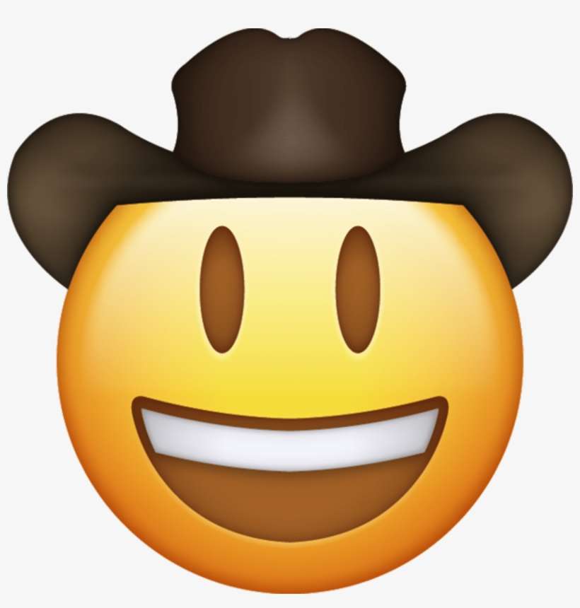 Cowboy Emoji, transparent png download