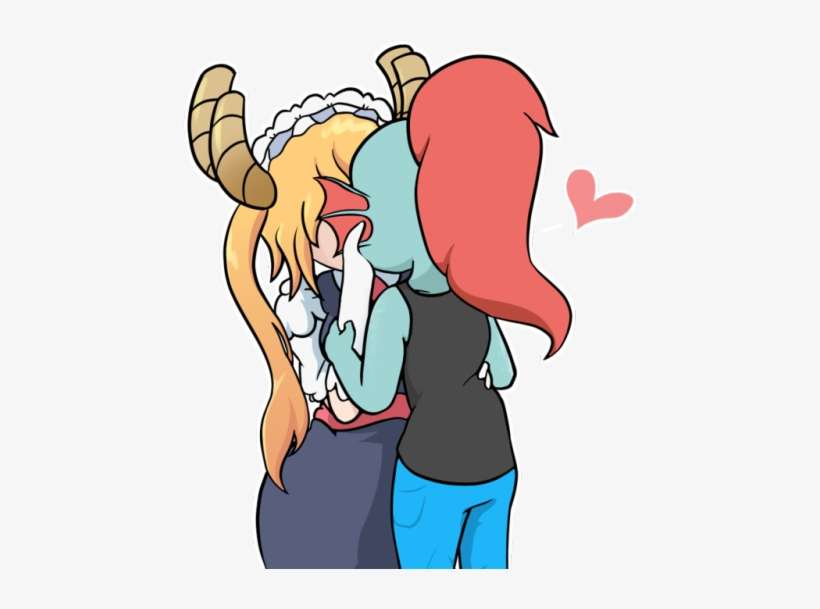 Tohru X Undyne - Discord, transparent png download