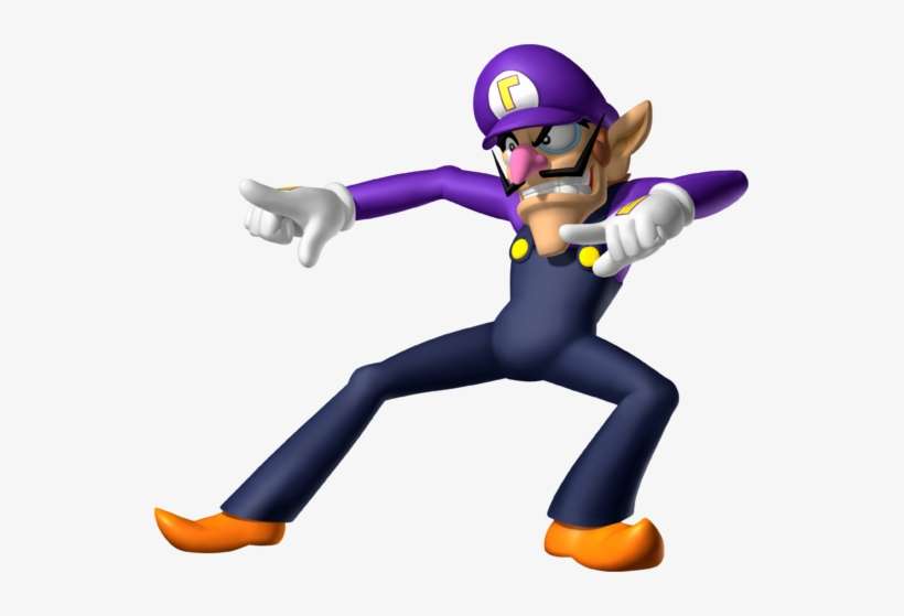 Waluigi - Mario Waluigi, transparent png download