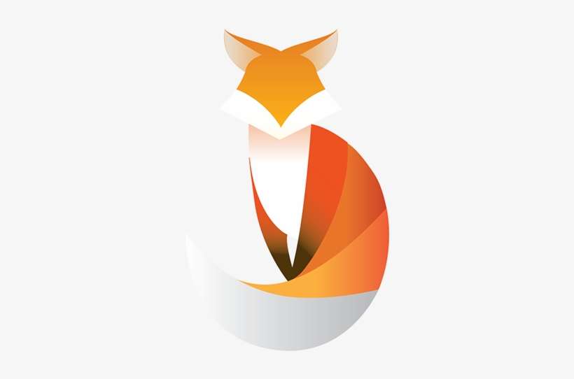 Logo Animal On Behance - Fox Animal Logo, transparent png download