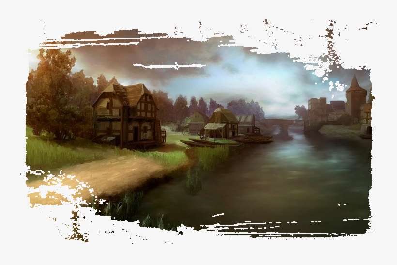 Fp Kassen - Riverside Village Fantasy, transparent png download