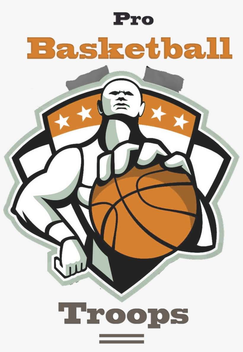 Pro Basketball Troops - Best Logo 2018 Basketball, transparent png download