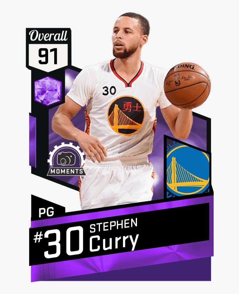 Picture Free Stock Mtdb Nba K My Team Database For - Stephen Curry Overall 2k17, transparent png download