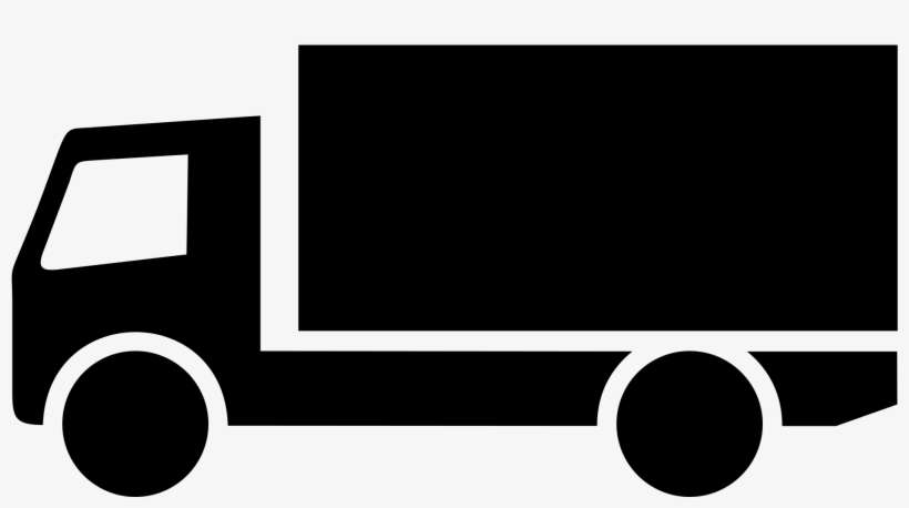 Truck Vehicle Semi Freight Cargo Delivery - Symbol Truck, transparent png download