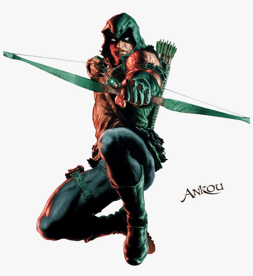 Green Arrow- - Green Arrow Dc Png, transparent png download