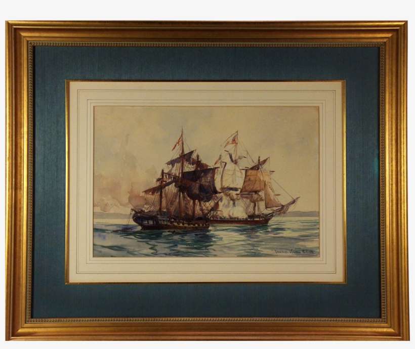 John Paul Jones 1778 North Channel Naval Duel - North Channel Naval Duel, transparent png download