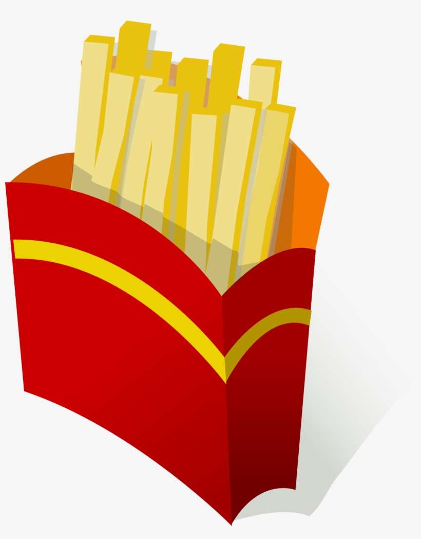 Picture Transparent Stock Fastfood French Fries Free - Pommes Frites Clipart, transparent png download