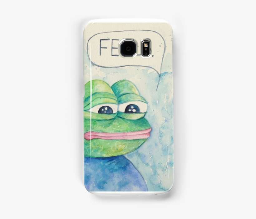 Watercolour Pepe - Smartphone, transparent png download
