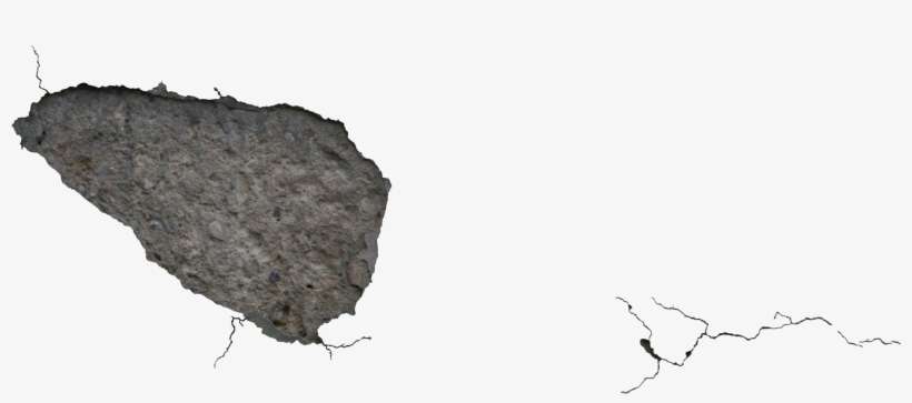 Transparent Cracks Concrete - Crack Decal Texture Png, transparent png download