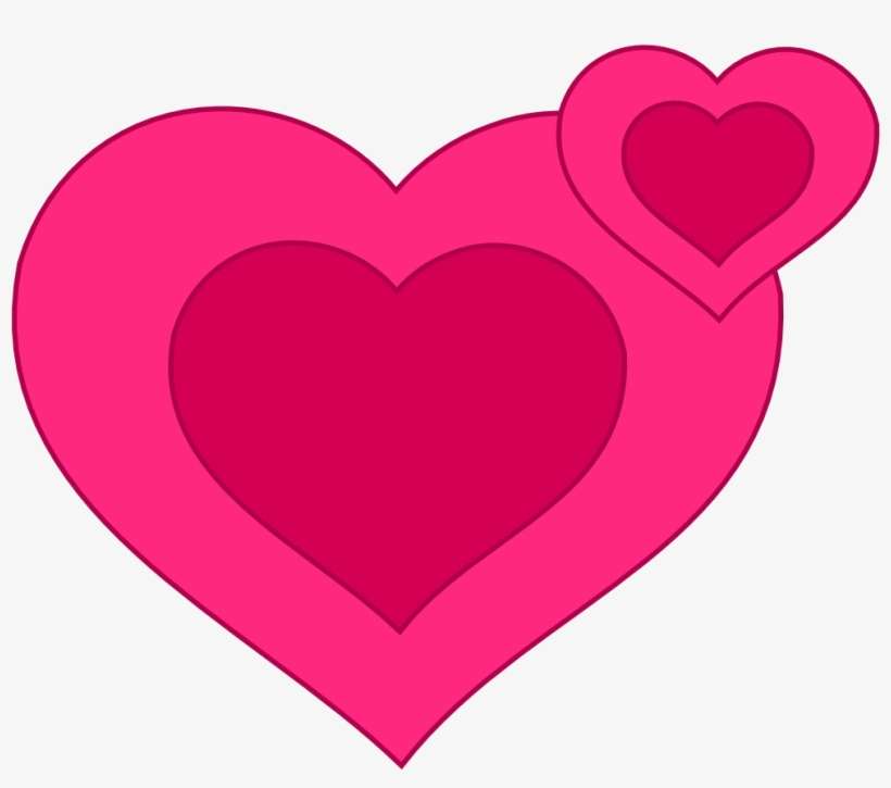 Image Freeuse Download Hearts Pink Picasa Album And - Heart Clip Art, transparent png download