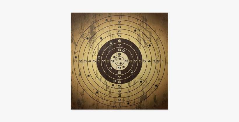 Bullet Holes Target Vector, transparent png download