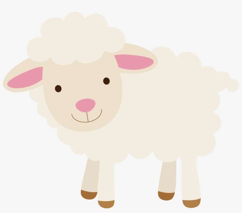 Svg Royalty Free Library Clip Art Vector Transprent - Sheep Vector, transparent png download