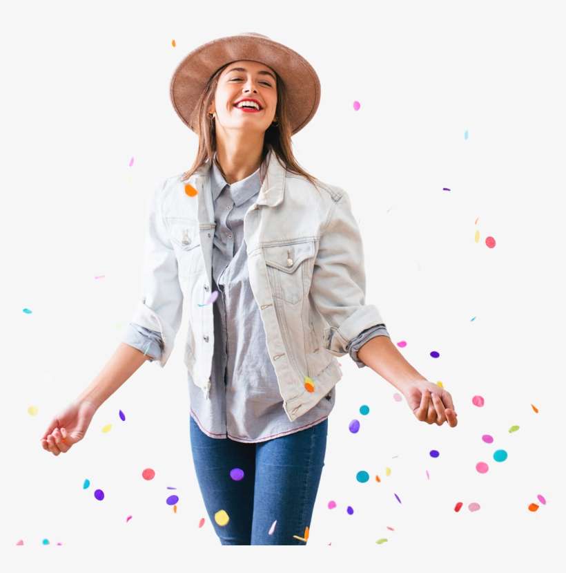 Happy Girl Png Free Download - Happy Girl Hd Png, transparent png download