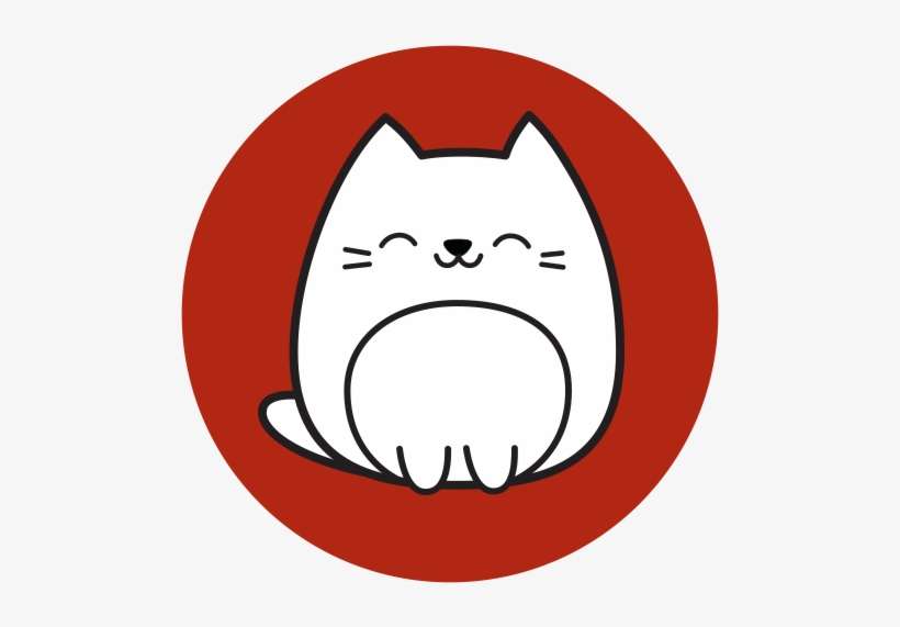 Kawaii Cat Drawing - Gloucester Road Tube Station, transparent png download