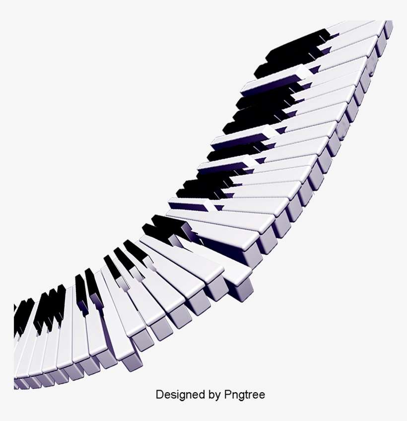 Piano Road, Piano Clipart, Road Clipart, Black And - Piano, transparent png download