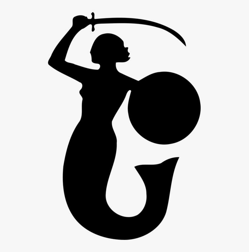 The Little Mermaid Legendary Creature Mermaid Of Warsaw - Mermaid Symbol Png, transparent png download