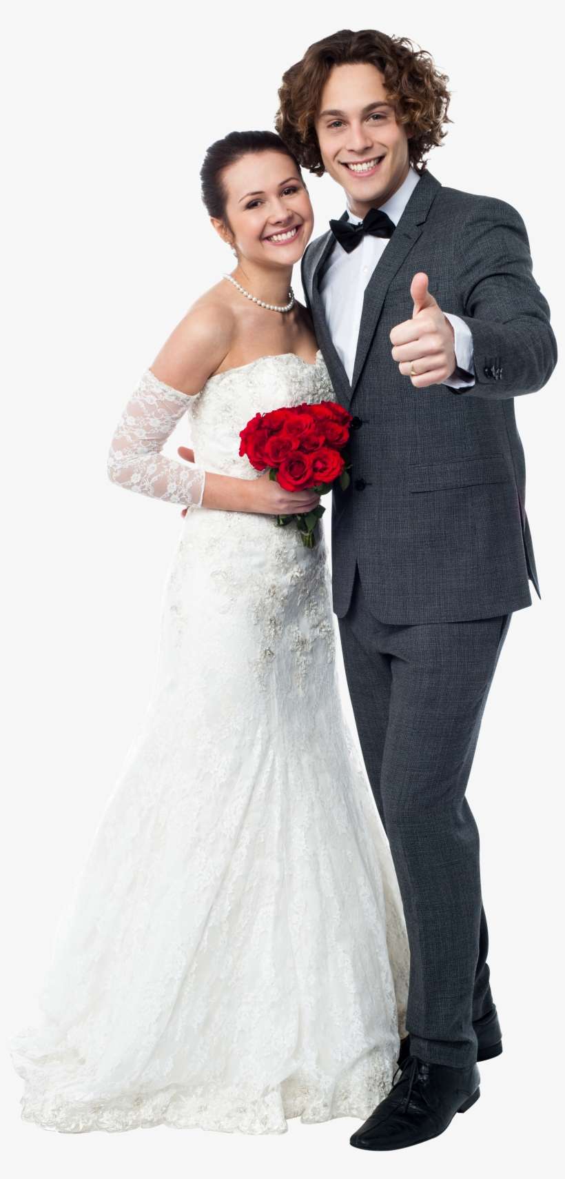 Wedding Couple Free Commercial Use Png Image - Wedding, transparent png download