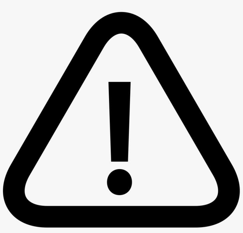 Svg Free Download Onlinewebfonts - Yellow And Black Safety Signs, transparent png download