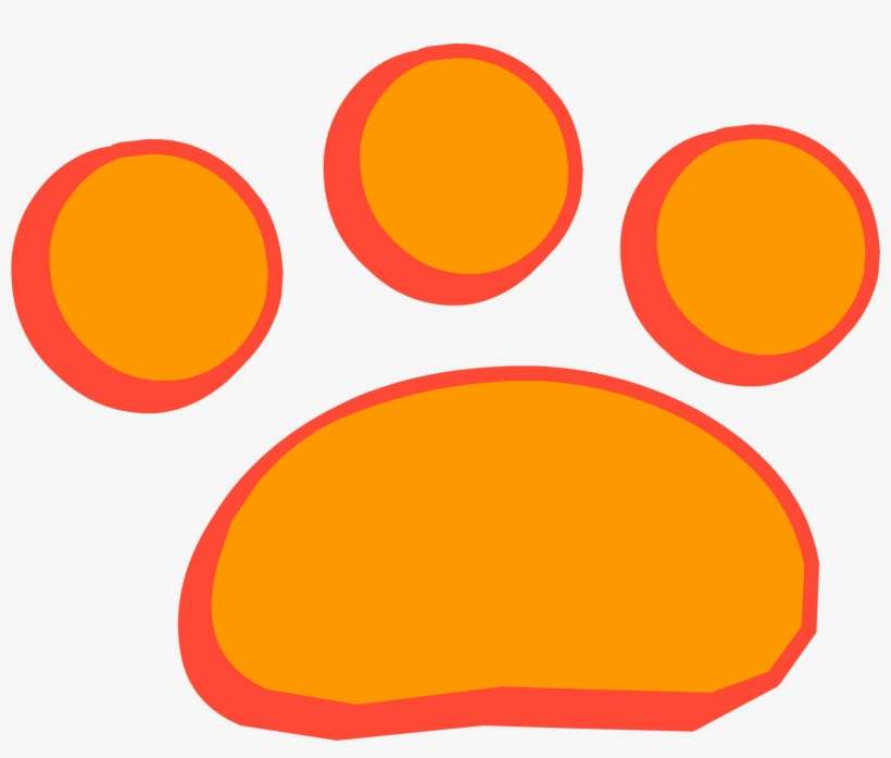 Operation Puffle Emoticons Paw - Huella Png, transparent png download