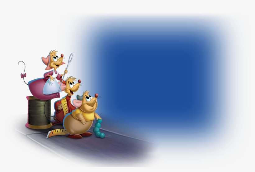 Cinderella Mice Png - Cendrillon - Mon Premier Livre Puzzle - Cartonné, transparent png download