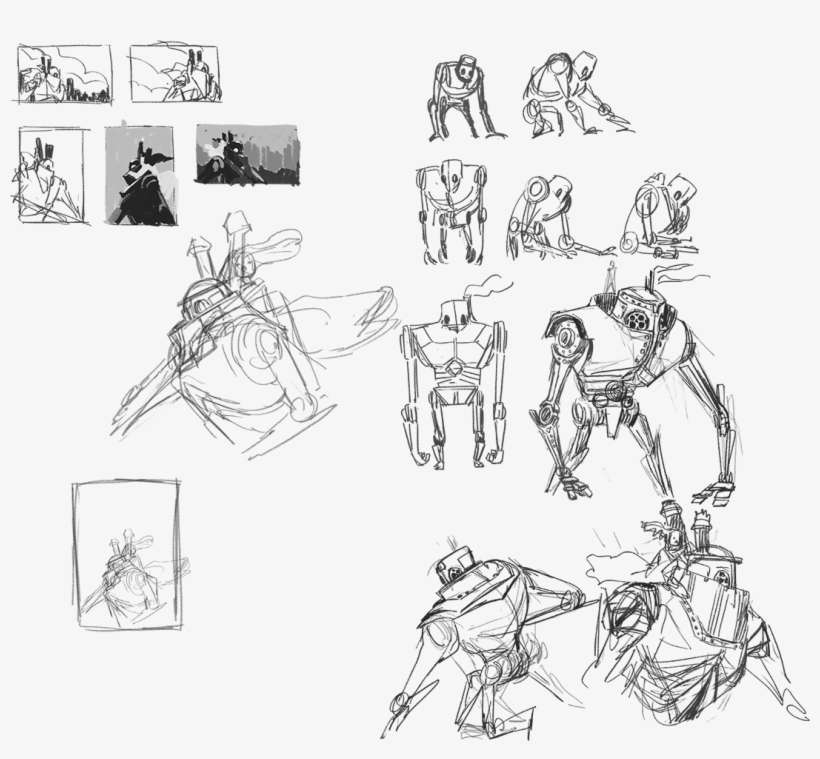 Beauty & Her Beast - Sketch, transparent png download