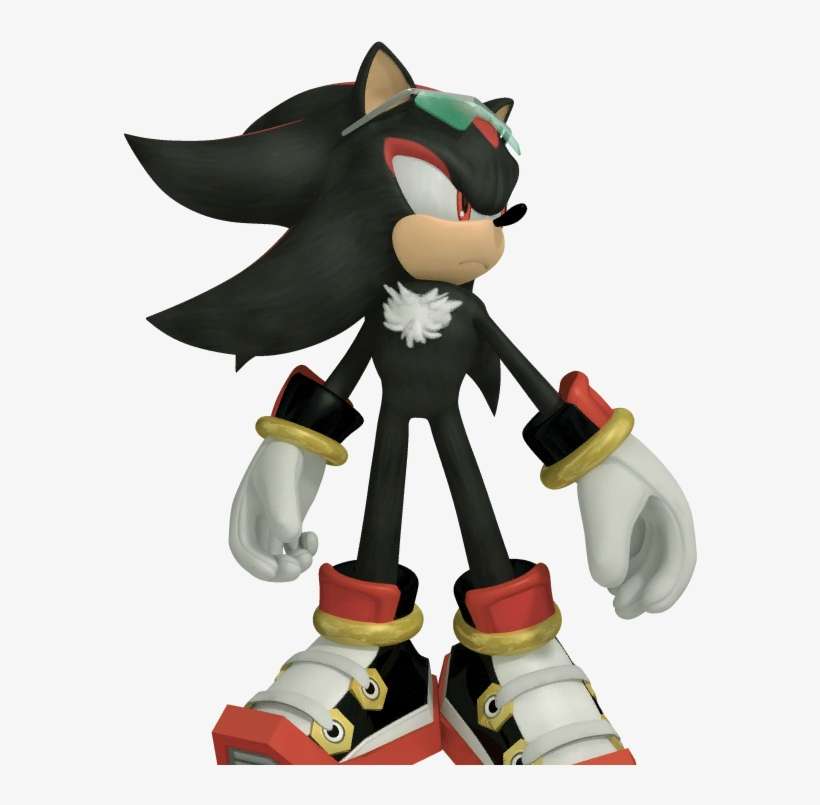Shadow - Dialogue Pose - "whatever" - Shadow The Hedgehog Sonic Free Riders, transparent png download
